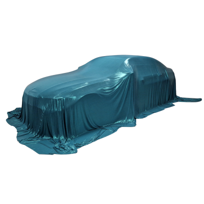 Pokrowiec pokazowy na auto Vw FOX Specefox - metaliczny materiał (Gloss Aura)