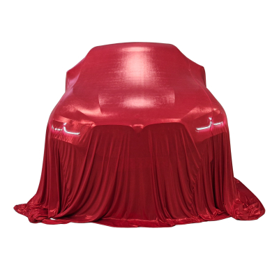 Pokrowiec pokazowy na auto Vw FOX Specefox - metaliczny materiał (Gloss Aura)