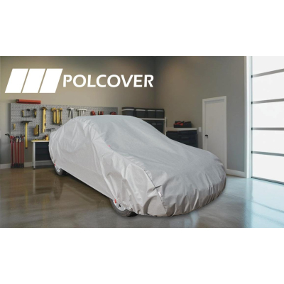 Pokrowiec garażowy r. S hatchback do 410cm - do wnetrza, lekki (SIMPLE)