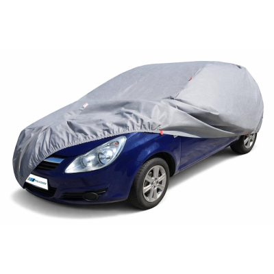 Pokrowiec garażowy r. S hatchback do 410cm - do wnetrza, lekki (SIMPLE)