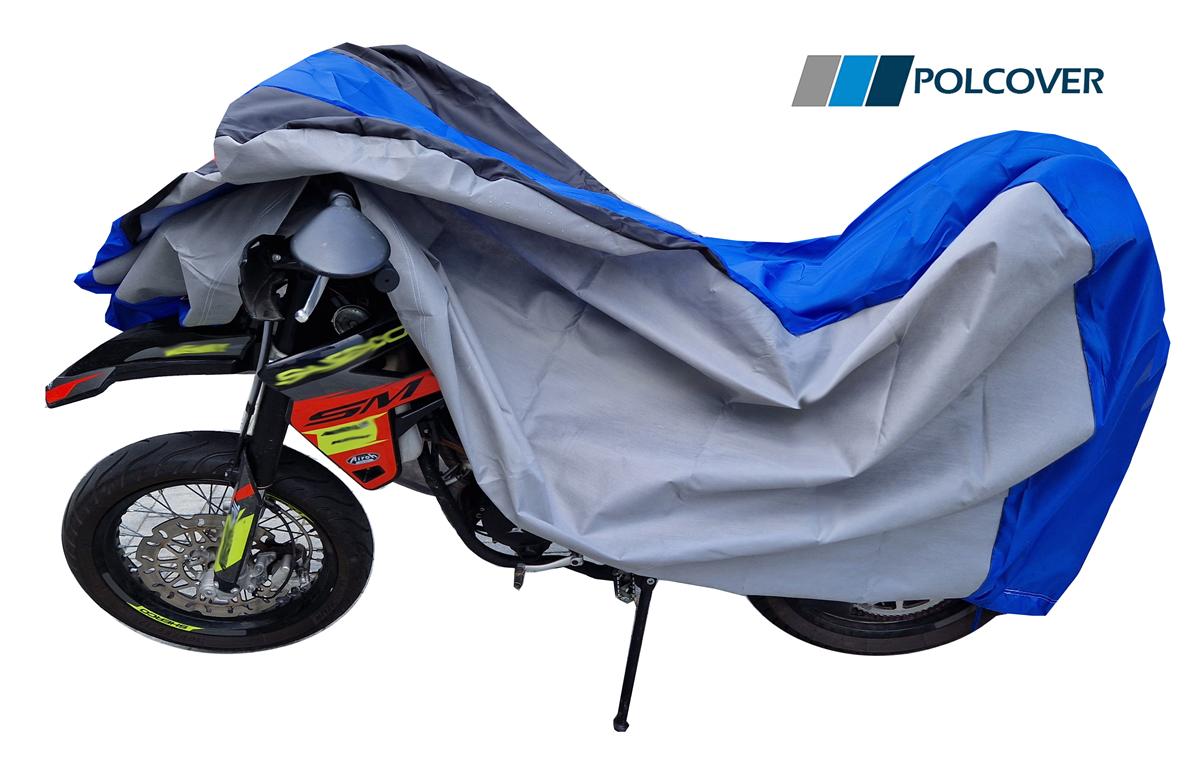pokrowiec na motor z kufrem