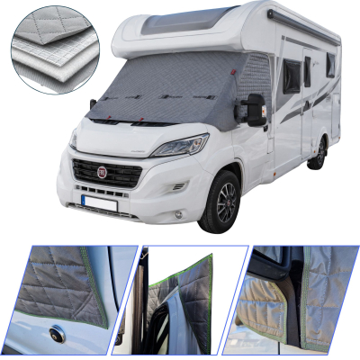 Thermo Alfa mata termiczna na szyby Fiat Ducato 2014-teraz - Skuteczna całoroczna ochrona